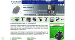 Desktop Screenshot of fulcrumbiometrics.co.in
